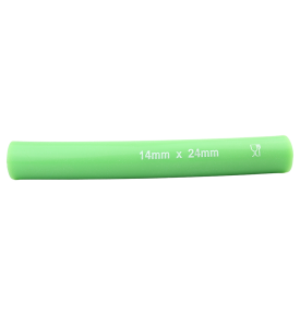 Tubo latte in silicone verde Agritecno 14x25 mm