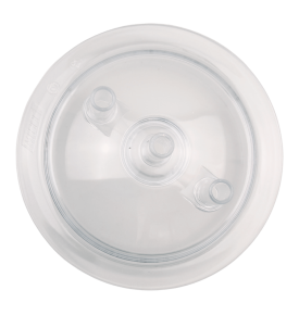 Tappo Bidone Milkline trasparente nudo (3 tubi) Ø 170mm MHT