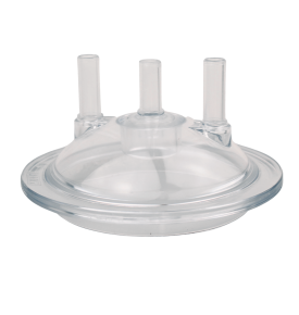 Tappo Bidone Milkline trasparente nudo (3 tubi) Ø 170 mm MHT