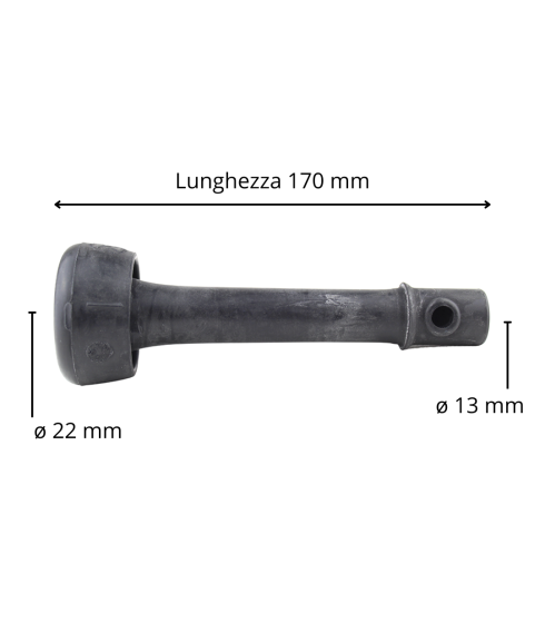 Tettarella adattabile Alfa Laval in gomma per capre 0-527