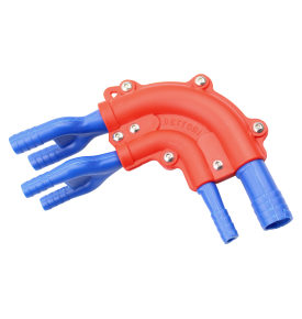 Curva con "Y" in plastica Dettori