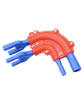 Curva con "Y" in plastica Dettori