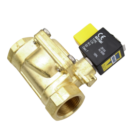 Elettrovalvola Sirai acqua ottone per lavatrice Milkline 24V 3/4"