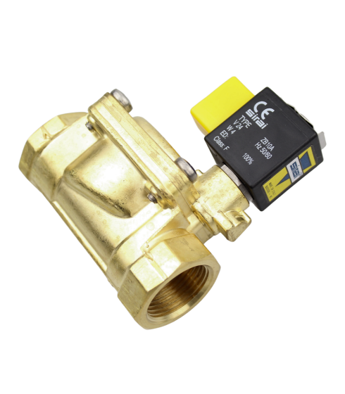 Elettrovalvola Sirai acqua ottone per lavatrice Milkline 24V 3/4"