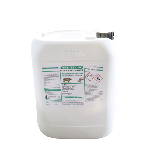 Detersivo Agritecno per mungitrici 25 Kg/ 20 Lt