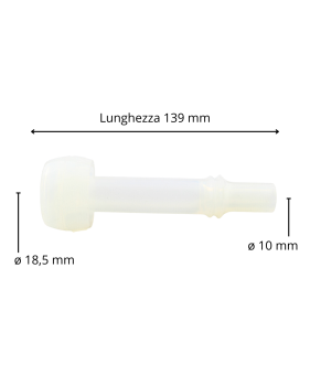 Tettarella guaina in silicone pecore Spaggiari 395-5
